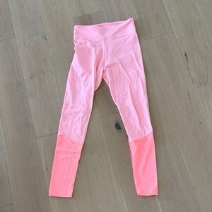 Victoria Secret Sport pink and mesh Leggings